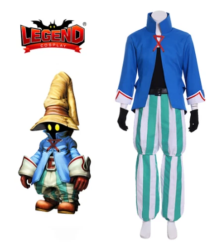 NEU Final Fantasy Vivi Ornitier Cosplay Kostüm maßgeschneidert & - Bild 1 von 6