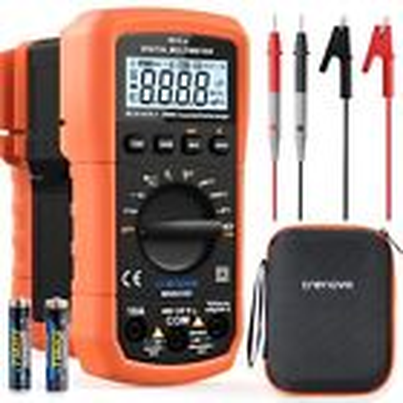 MS8233D Multimeter 6000 Counts Digital Multimeter DC AC Volt Meter Ohm