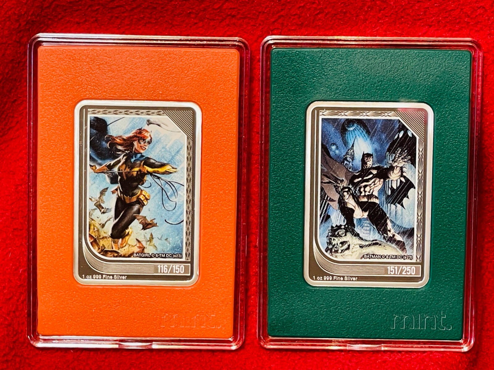 2023 DC Trading Coins Batman 151/250 & Batgirl 116/150 | eBay