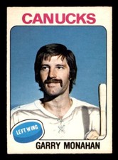 1975 OPC O-Pee-Chee Hockey #357 Garry Monahan NM/MT *e1