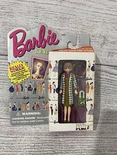 Barbie Vintage 1995 Retro Doll Keychain 705-0 Poodle Doll dress Purse