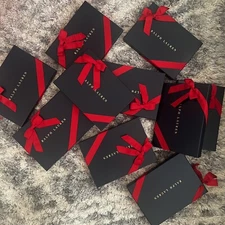 RALPH LAUREN Empty T-shirt box 12.5”x 9”x2” With Red Ribbon