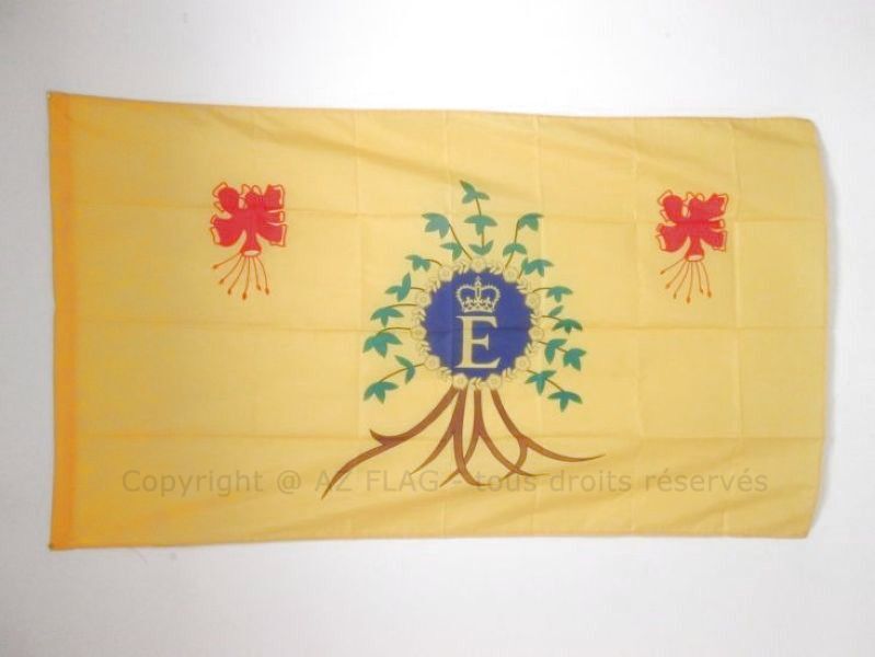 Drapeau étendard royal de la Barbade 150x90cm pour mât extérieur
