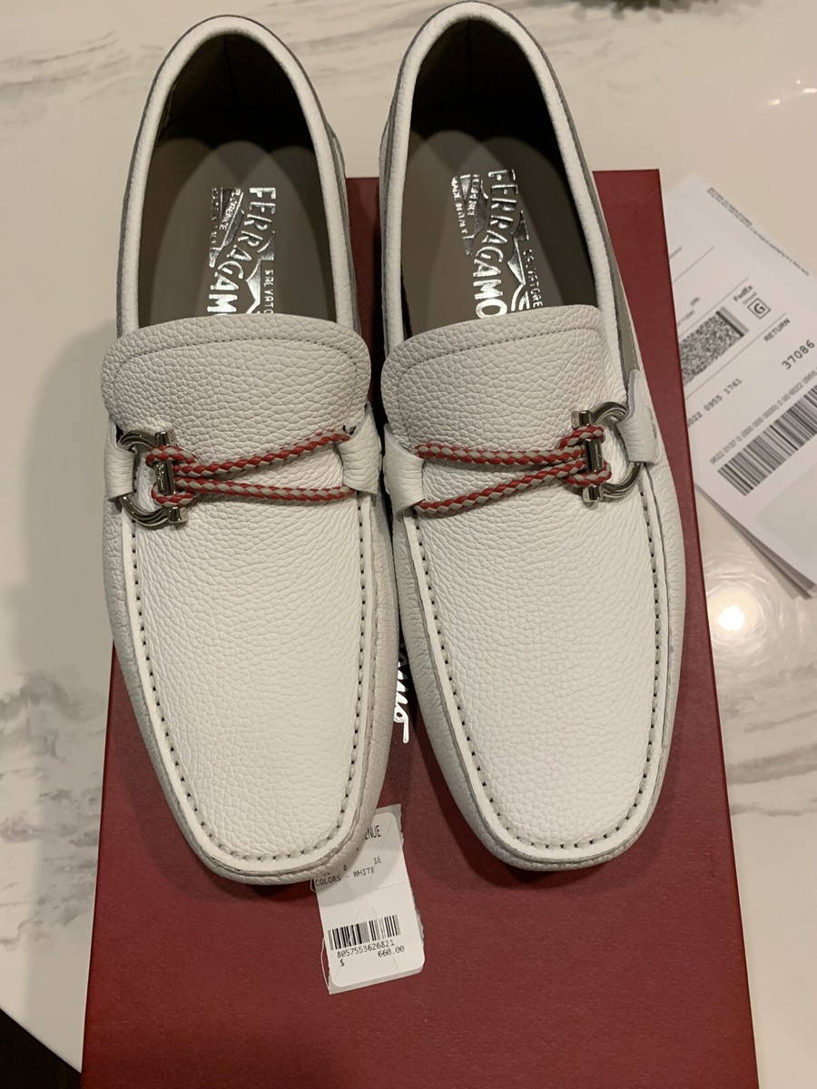 Salvatore Men\'s Loafers Moc Toe Italy‎ Beige Pebbled Leather Size 42 US 9 Salvatore Ferragamo | Shoes | Salvatore Ferragamo Men Shoes  main image 2