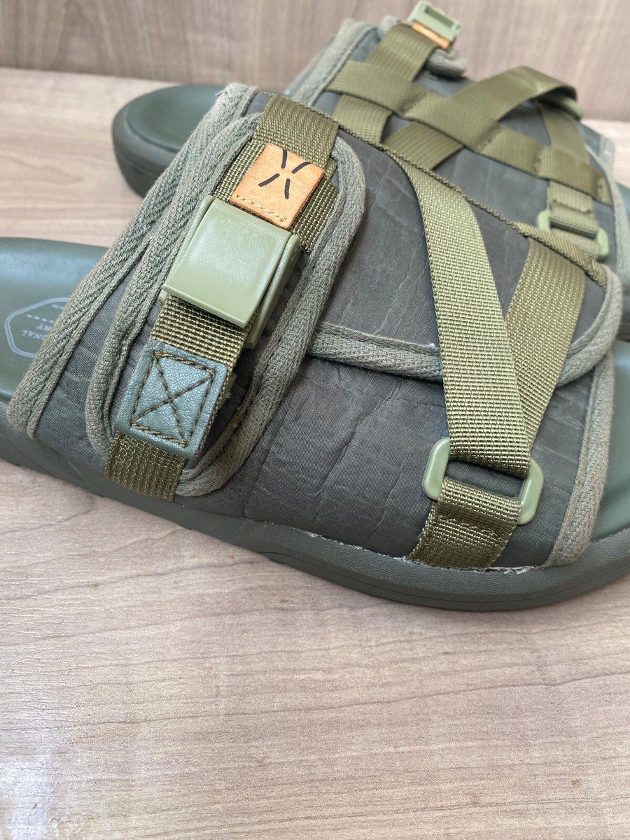 Visvim Christo sandals green slides sz M (40,41,42) US 7,8,9 | eBay