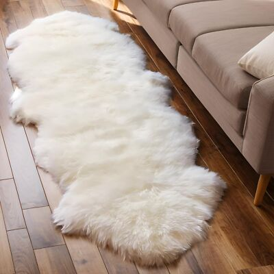 #ad Fluffy Genuine New Zealand Sheepskin Area Rug for Soft Fur Pray Throw Pup Irr... $100.39
