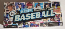 2023 Topps Heritage High Number Unopened Baseball Factory Sealed Hobby Box