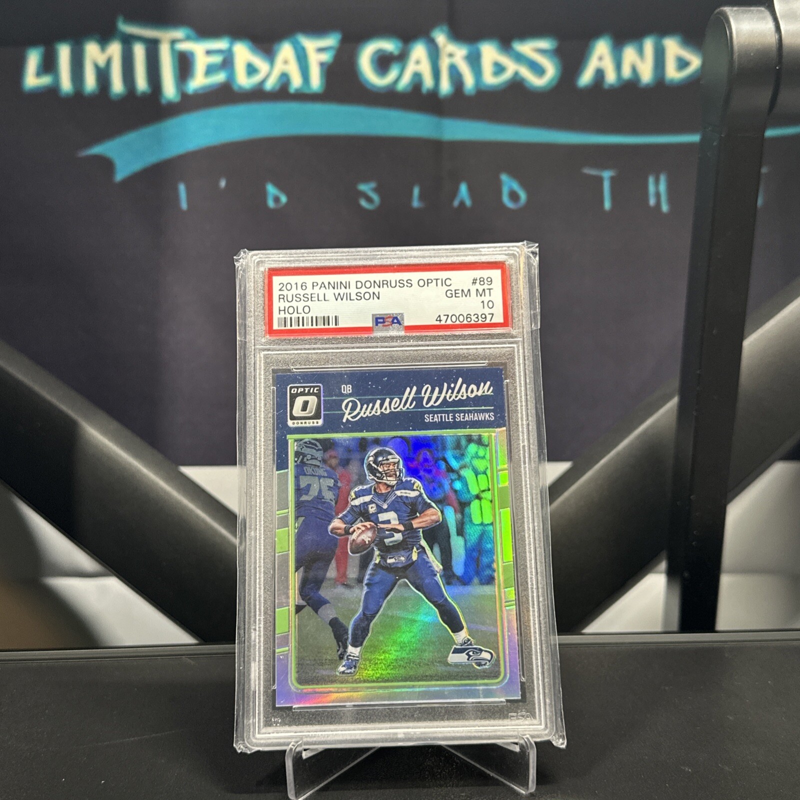 2016 Donruss Optic - Holo #89 Russell Wilson