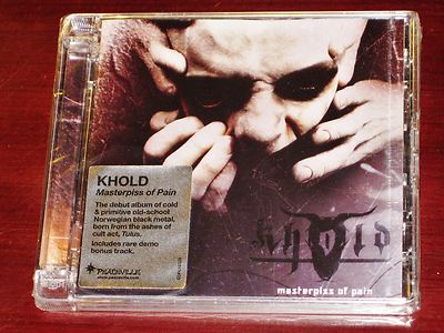 Khold: Masterpiss Of Pain CD 2011 Bonus Track Peaceville UK CDVILED328 Box NEW
