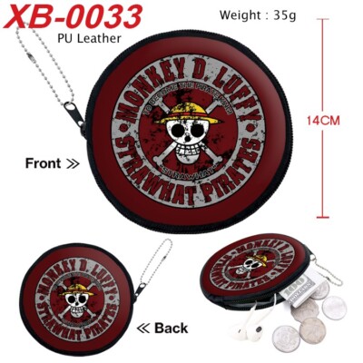 One Piece Luffy Anime kleine Geldbörse Schlüssel Ipod Etui PU Wallet key Case