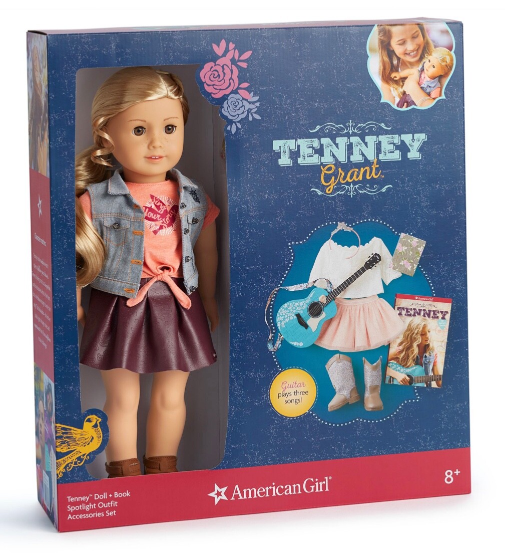 🔥 American Girl TENNEY GRANT Doll Set Book Spotlight Outfit