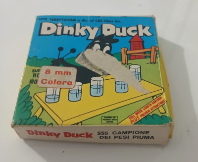 Pellicola Film 8 mm Cartone Animato Dinky Duck Colore