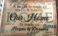 NEW-DIMENSIONS HOME COUNTED CROSS STITCH KIT-NEW