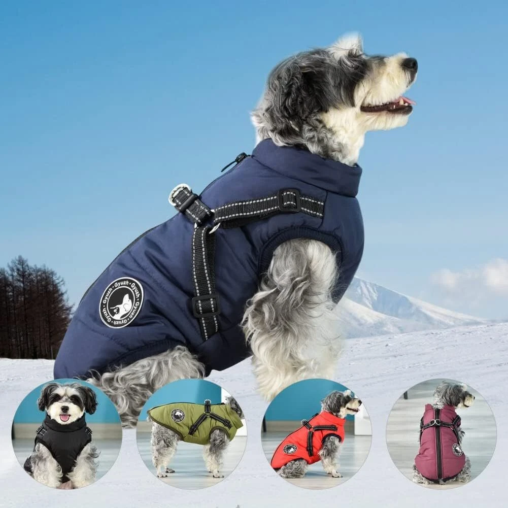 Fleece dog harness cover cheap