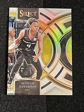 2024 Panini Select WNBA Premier Silver Prizm Moriah Jefferson #121