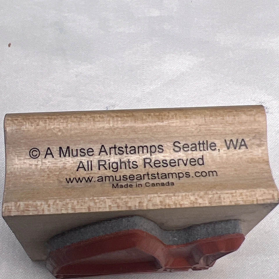 Estampillas de goma de novia y novio A Muse ArtStamps 1 1/2"x 1 3/4" Foto 3 de 4