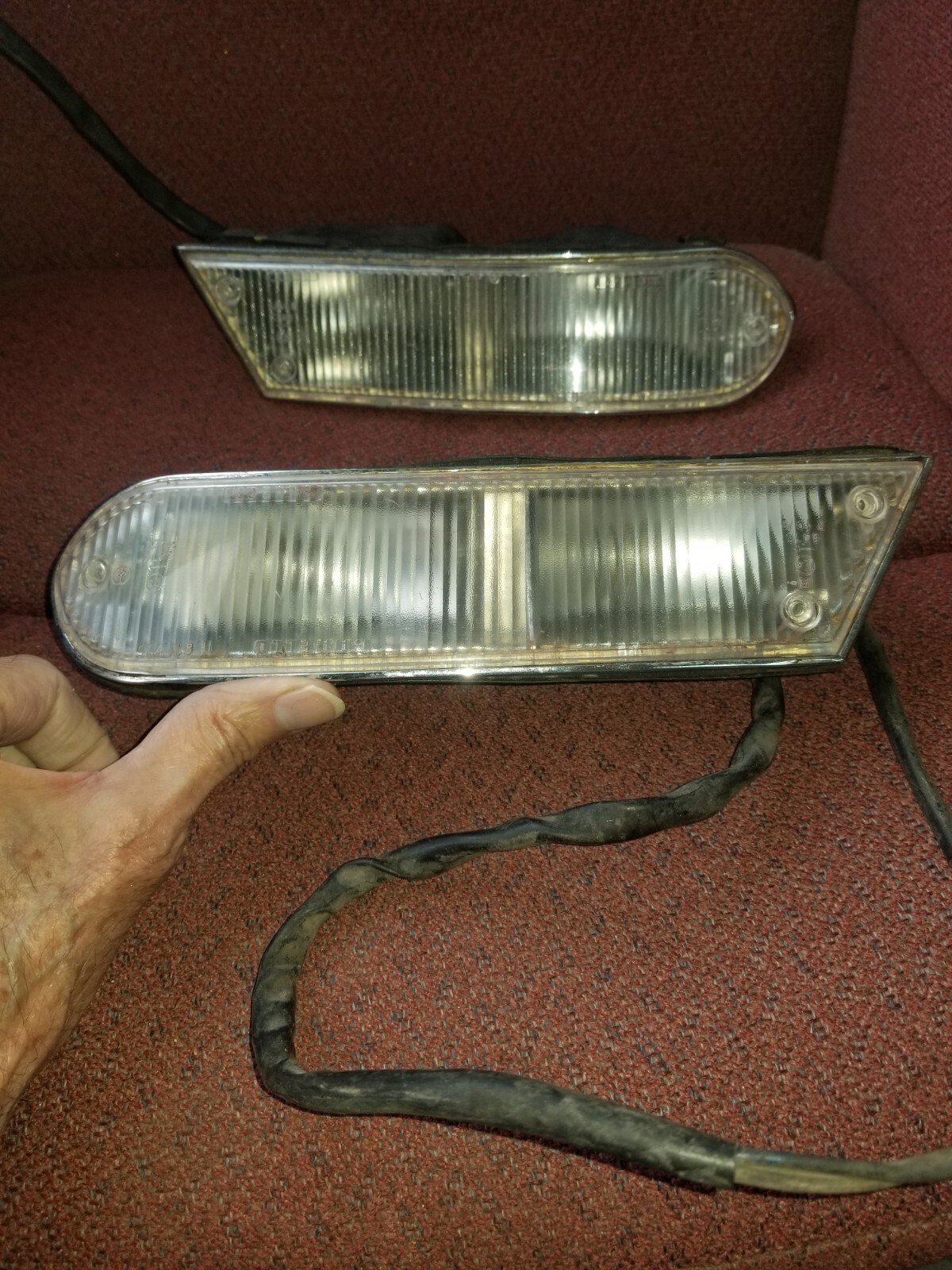 Lamborghini, Fiat, Vintage, Front turn signal assy Right and Left
