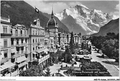 AKEP3-0262-SUISSE - INTERLAKEN - Highway Promenade with Virgin