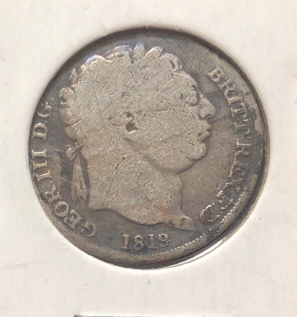 1819 Great Britain 6P Six Pence Silver Coin - George III-KM# 665 | eBay