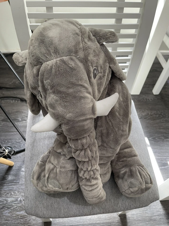 Ikea Elephant Toy Large Grey Baby Toy - image 2 of 4