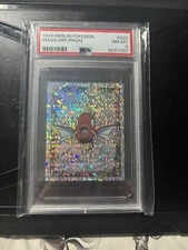 1999 Merlin Pokemon Magickarp #S20 Special Glitter Prism Sticker PSA 8