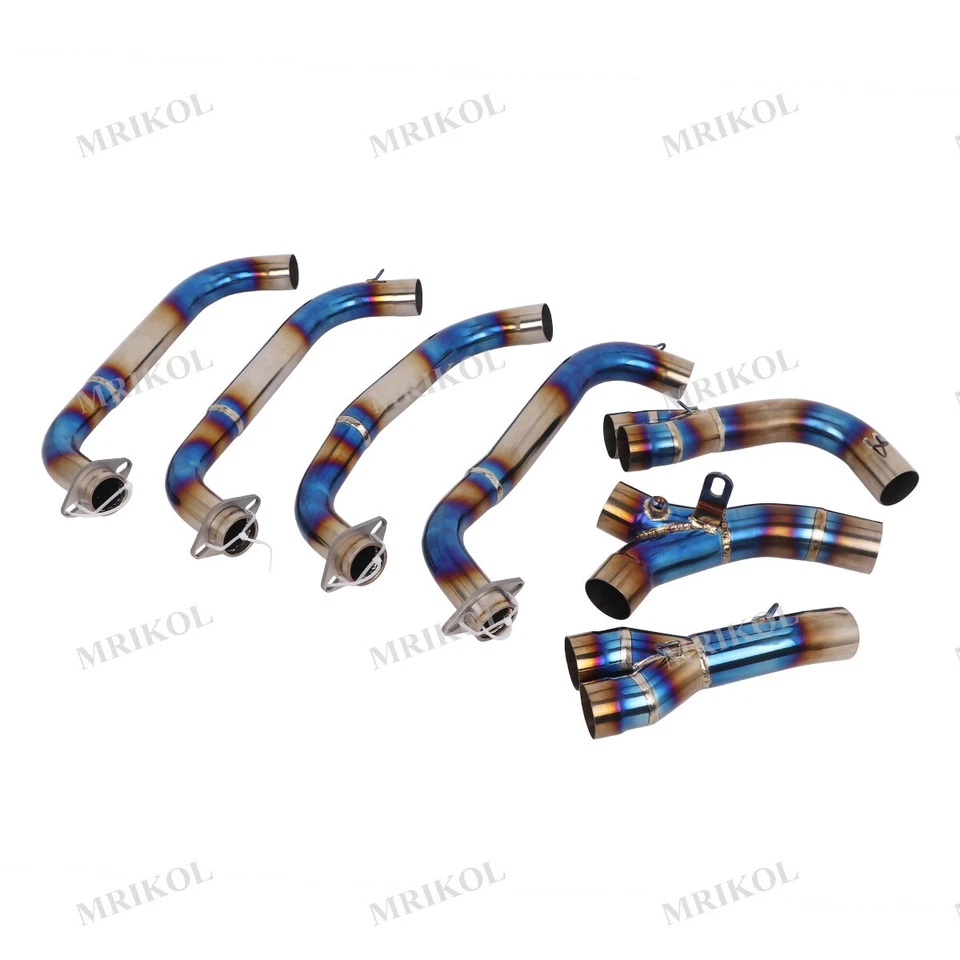 Chinelo para Honda CB1000R 2019-2024 tubo de escape frontal de motocicleta titânio - Imagem 4 de 4