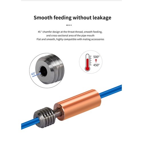 1.75/0.4mm Brass Nozzle Hotend Extruder Kit For ELEGOO Neptune 4 3D Printer - Photo 7/11