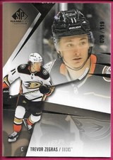 2023-24 Upper Deck Sp Game Used Hockey TREVOR ZEGRAS #101 Base Gold 079/119
