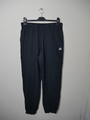 Mens Adidas Originals Joggers Tracksuit Bottoms Trousers Blue Size Medium  A3771