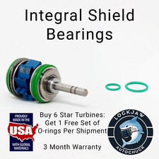 6 Star Dental 430 SWL Turbines LubeFree Ceramic Integral Shield 3 Month Warranty