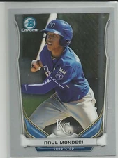 Raul Mondesi Kansas City 2014 Bowman Chrome Draft Top Prospect
