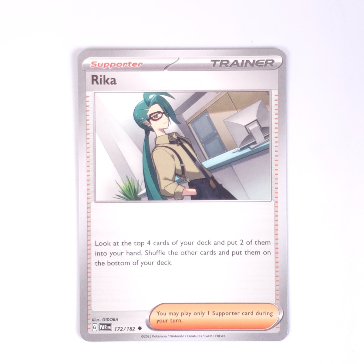 Rika 172/182 Pokemon SV04: Paradox Rift Uncommon NM | eBay