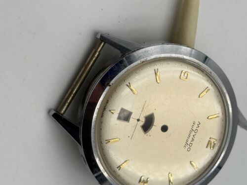 movado automatic 37mm calendar date cassa case NOS - Picture 4 of 10
