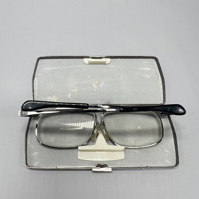 SLIMFOLD III PAT Black Adjustable/Foldable Frames with Gold Case Preowned