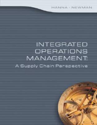 Integrated Operations Management: A Supply Chain Perspective (Thomso - VERY GOOD