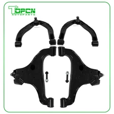 Front Upper & Lower Control Arm And Ball Joint For 2004-2015 Nissan TITAN Armada