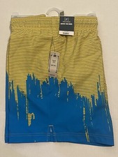 Men  s Lined Swim Trunk Size XL Quick Dry UPF 50 Beach Cruise Swim Suit Shorts
