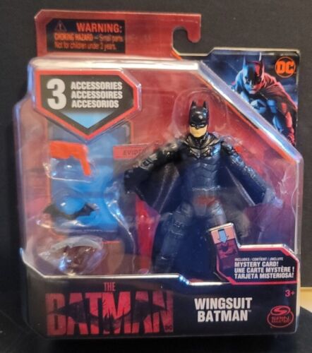 DC Comics The Wingsuit Batman 4-inch Action Figure w/ 3 Accessories MISP 2021