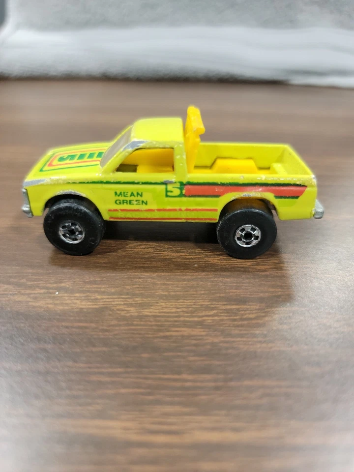 1982 Hot Wheels Mean Green Racing Team пикап No5 Blackwall 1:64 - Изображение 4 из 4