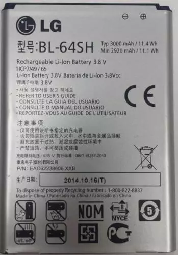 New OEM Original Battery LG BL-64SH 3000mAh for Volt LS740 Boost Mobile Virgin