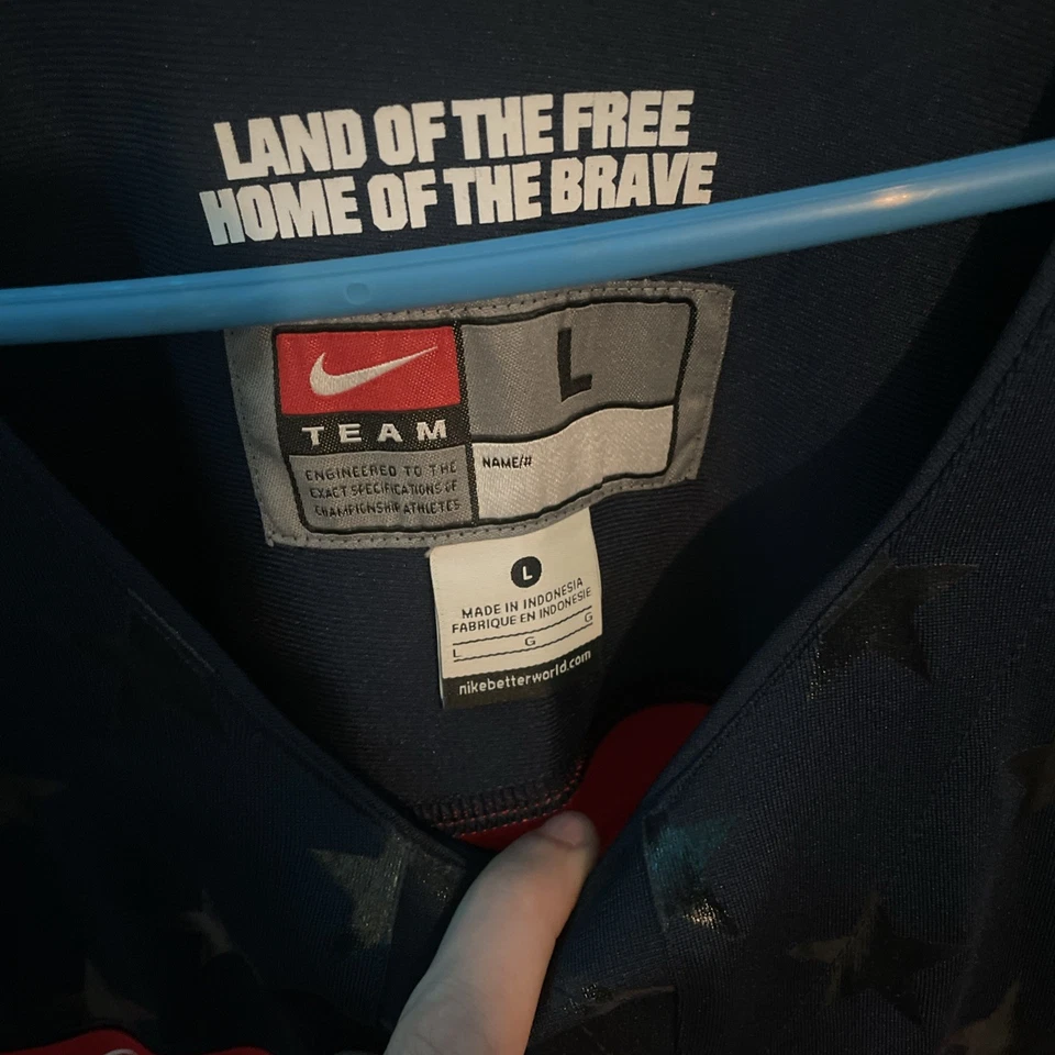 2014 USA Hockey Jersey Nike NHL Olympic LARGE BLANK - Image 2 of 3