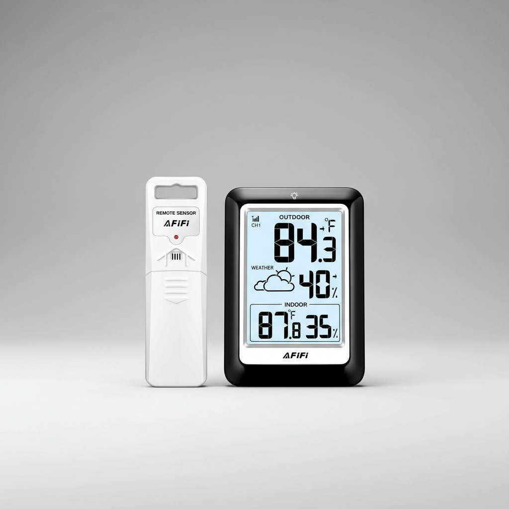 : Indoor/outdoor Thermometer & Hygrometer