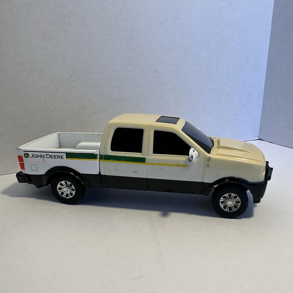 Lote de camionetas y semirremolques diecast John Deere vehículos de juguete agrícolas Foto 3 de 4