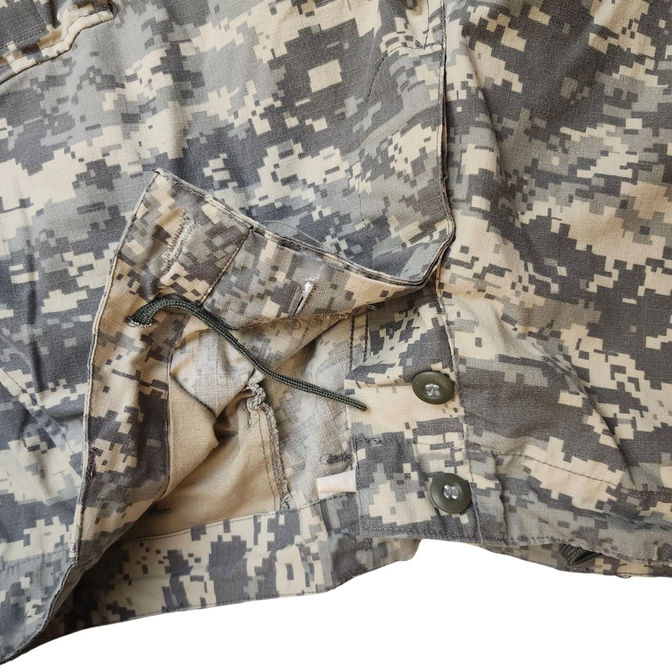 Штаны-карго армии США цифровые камуфляжные боевые большие стандартная талия 35-38 внутренний шов 29-32 - Изображение 4 из 4