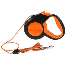 Retractable Dog Lead Heavy Duty Pet Walking Leash with Strong Reflective Tape No