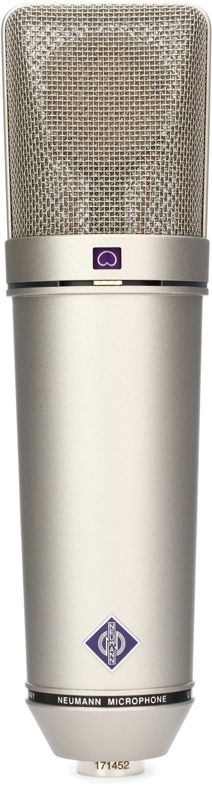 Neumann U 87 Ai Set Studio Condenser Mic with Large Diaphragm in Nickel Finish