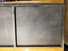 Antique Wooden Printers Drawer Tray Wall Display Rack Letterpress