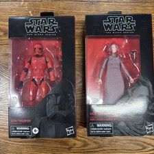 Star Wars The Black Series  80 &  92 Sith Trooper And Vice Admiral Holdo