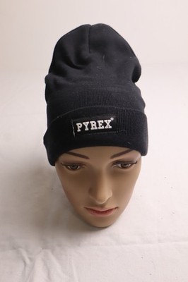 PYREX MÜTZE BEANIE UNISEX ONE SIZE HAT VINTAGE CASUAL LOGO BAUMWOLLE