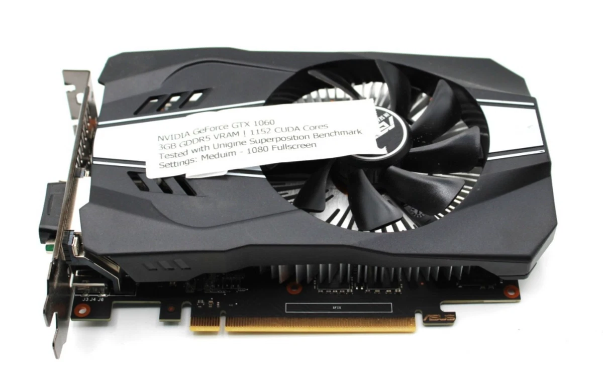 NVIDIA GeForce GTX 1060 3GB Computer Graphics Cards for sale | eBay